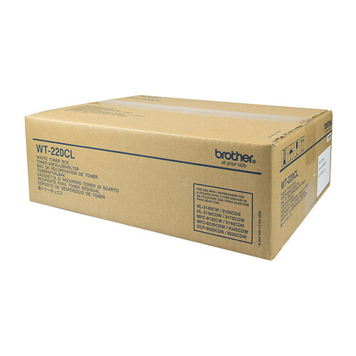 BROTHER WT220CL Waste Pack WASTE TONER BOX TO SUIT HL-3150CDN/3170CDW/MFC-9140CDN/9330CDW/9335CDW/9340CDW /DCP-9015CDW 50,000 Pages