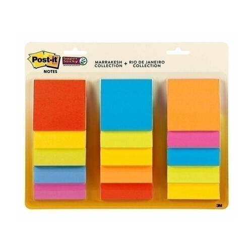 POST-IT Note654-15SSMULTI Bx12