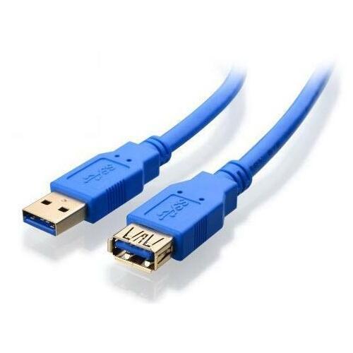 8WARE USB 3.0 Extension Cable 3m A to A Male to Female Blue