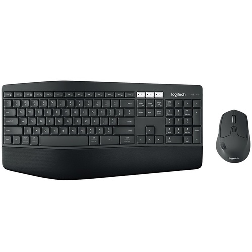 LOGITECH MK850 Wireless Desktop Keyboard Mouse Combo 3 year battery Incurve keys Low profile Cushioned palm rest 920-002510 KBLT-MK710 KBLT-MX800