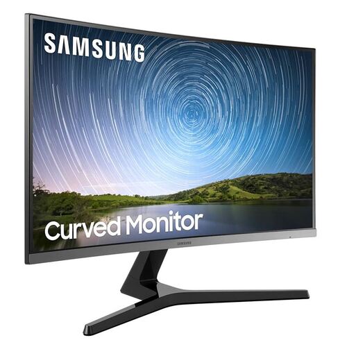 Samsung R500 32" 75Hz FHD FreeSync Curved Gaming Monitor 1920x1080 4ms 16.7M 1500R Tilt VESA D-Sub HDMI Bezeless Game Mode Eye Save Mode Flicker Free