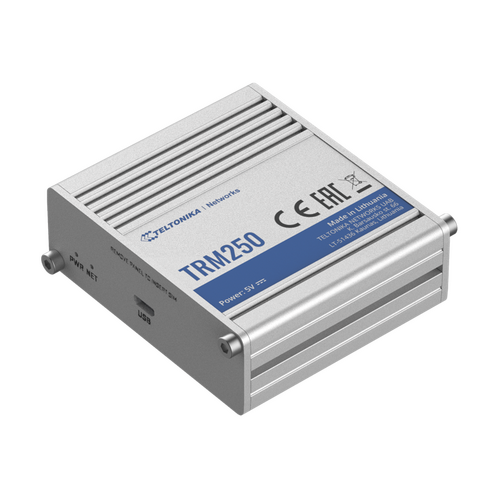 TELTONIKA TRM250 - Industrial Cellular modem with multiple LPWAN connectivity options