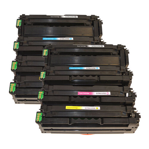 CLT-506L Premium Generic Remanufactured Toner Cartridge Set x 2 8 cartridges