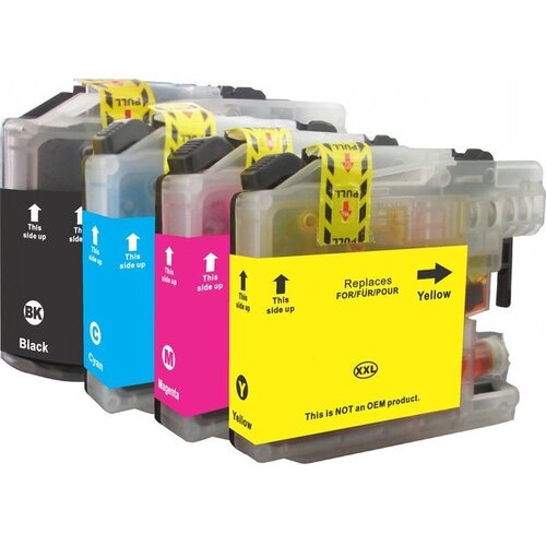 LC137 LC135 Compatible Inkjet Cartridge Set 4 Ink Cartridges [Boxed Set]