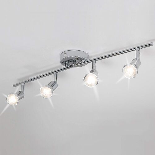 Modern 4 Light Track Lighting Kit LED (Chrome)