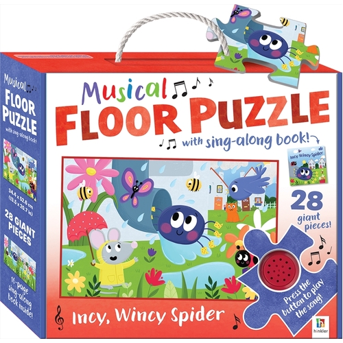 Musical Floor Puzzle - Incy Wincy Spider (SANITY EXCLUSIVE)