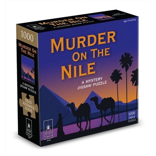 Murder On The Nile Mystery Puzzle - 1000 Piece