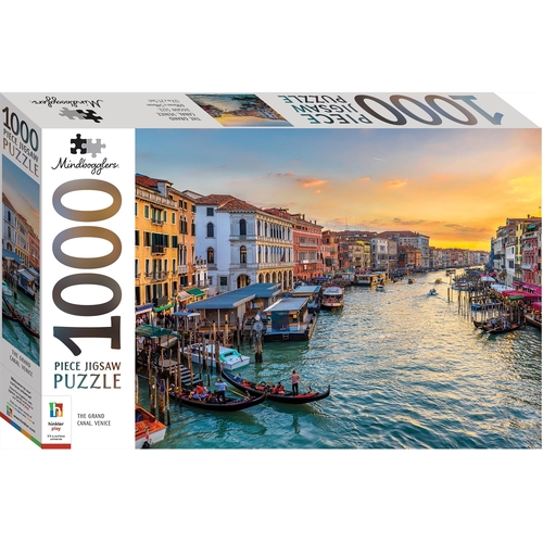 Mindbogglers 1000pc Jigsaw: The Grand Canal, Venice