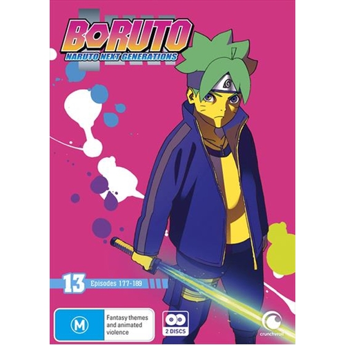 Boruto - Naruto Next Generations - Part 13 - Eps 177-189 DVD