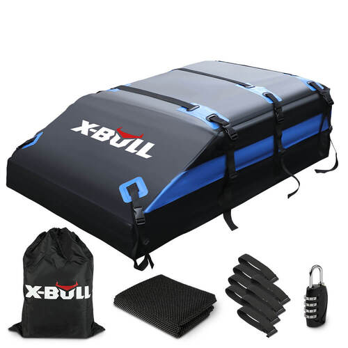 X-BULL Waterproof Car Roof Top Rack Carrier ravel Cargo Luggage Cube Bag Trave