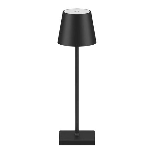 GOMINIMO Rechargeable Cordless Table Lamp with Stepless Dimming Brightness (Black) GO-CTL-100-BZ