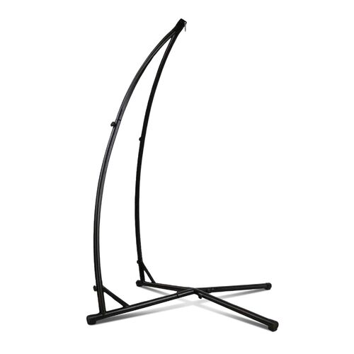 NOVEDEN Hammock Chair Stand for Hanging Air Porch Swing Chair (Black) NE-HC-100-DL