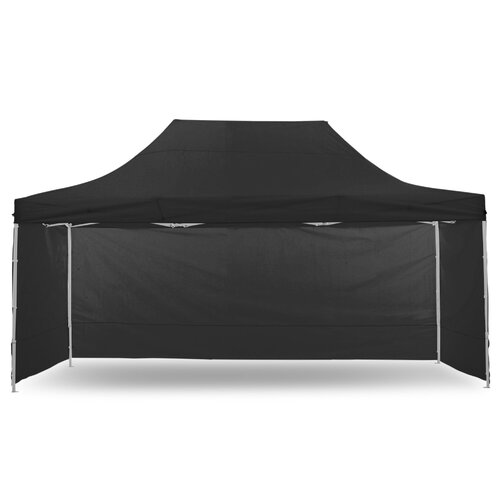 Wallaroo Gazebo Tent Marquee 3x4.5m PopUp Outdoor Black