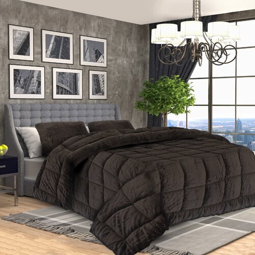 Laura Hill 600GSM Faux Mink Quilt Comforter Doona - King