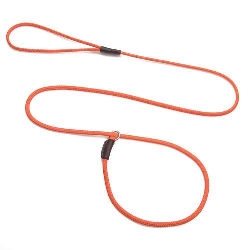 Mendota Show Slip Leash (Lightweight) ORANGE