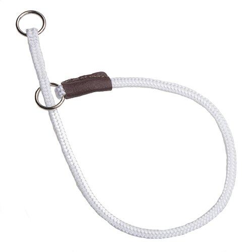 Mendota Products Fine Show Slip Collar 26in (66cm) - Made in the USA - White