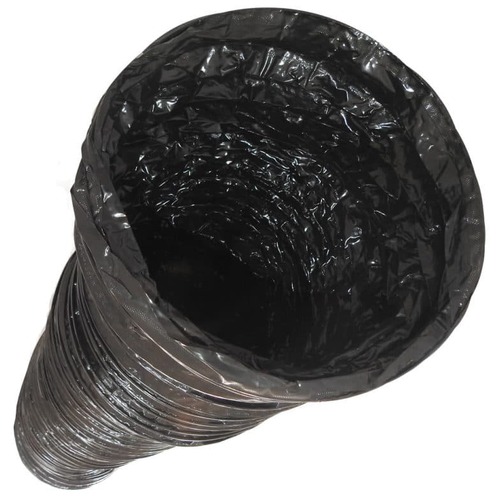 5" Flexible Black Duct 6 Meter Length 125mm Diameter | Hydroponic Accessories