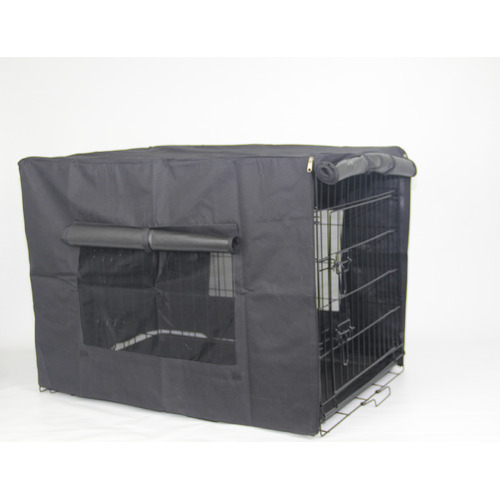 YES4PETS 48' Portable Foldable Dog Cat Rabbit Collapsible Crate Pet Rabbit Cage with Cover