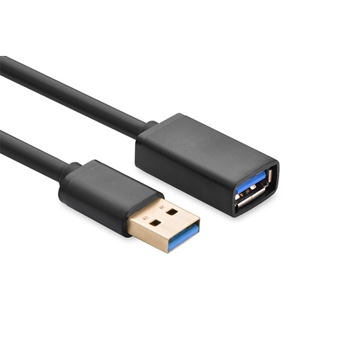 UGREEN USB 3.0 Extension Male Cable 0.5m Black (30125)