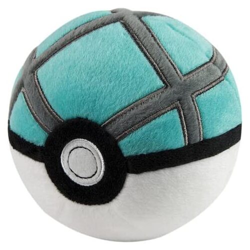 WCT Pokemon 5" Plush Pokeball Net Ball with Weighted Bottom