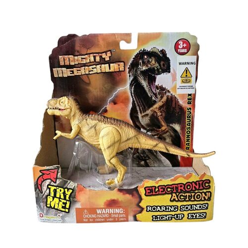 Mighty Megasaur Electronic Action Dinosaur Tyrannosaurus Rex