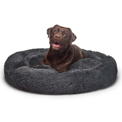 Fur King "Aussie" Calming Dog Bed - XL -Grey - 115 cm