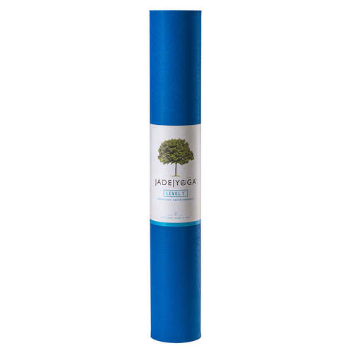 Jade Yoga Level One Mat - Classic Blue