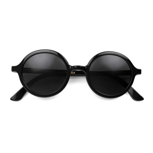 London Mole Artist Sunglasses Gloss Black / Black