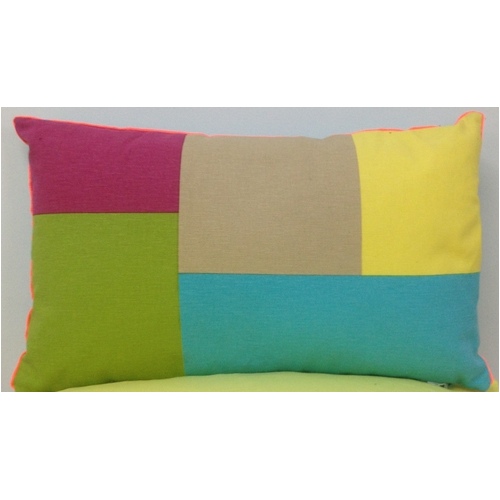 Geo Turquoise 30x50cm Cushion Cover