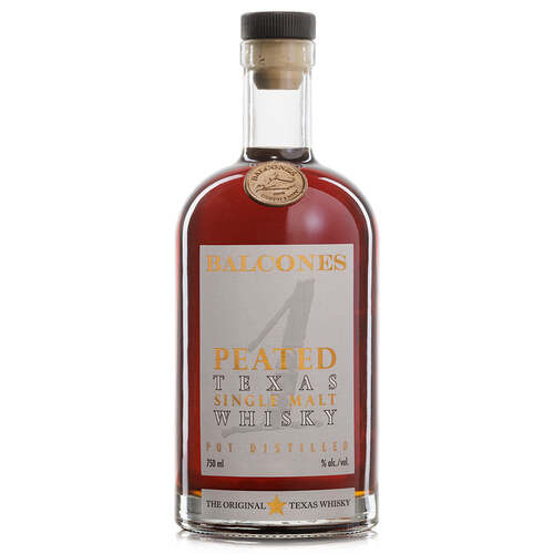 BALCONES PEATED TEXAS SINGLE MALT WHISKY 750ML