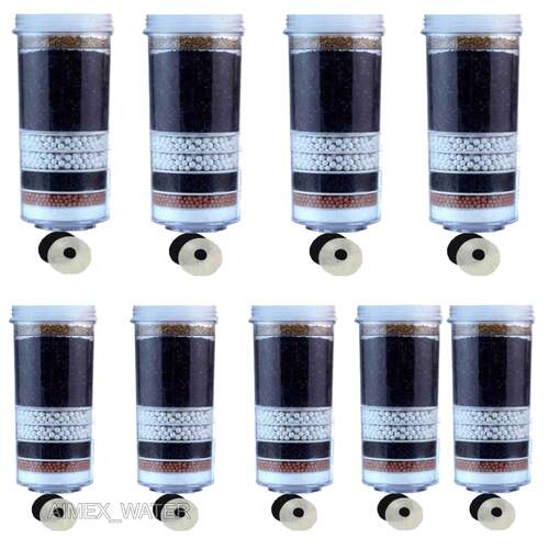 Aimex 8 Stage Water Fluoride Filter Cartridges x 9