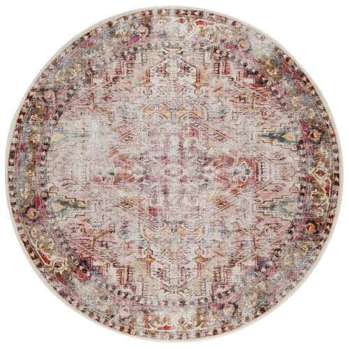 vintage-crown-ernest-multi-distressed-vintage-round-rug 160x160