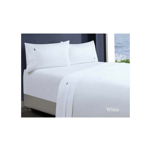 1000tc egyptian cotton sheet set 1 double white