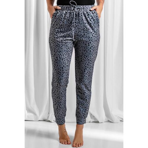 Azura Exchange Leopard Print Joggers - L