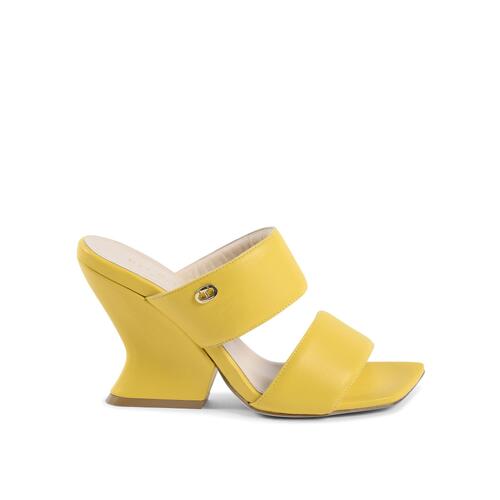 Curved Wedge Heel Sandals - 39 EU