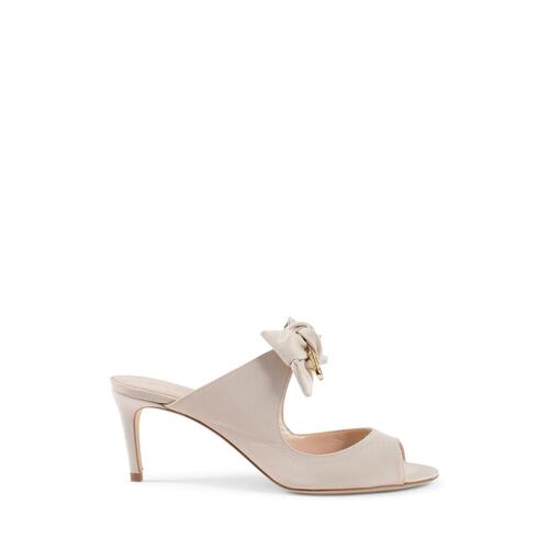 Grosgrain Bow Heel Mule - 37.5 EU