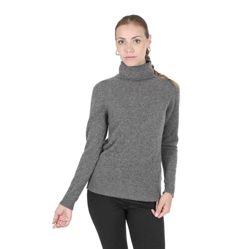 Cashmere Womens Turtleneck Sweater - 40 EU