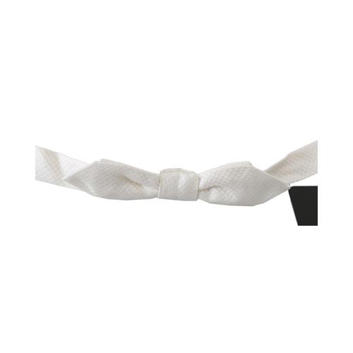 Dolce & Gabbana Exclusive Silk Bow Tie One Size Men