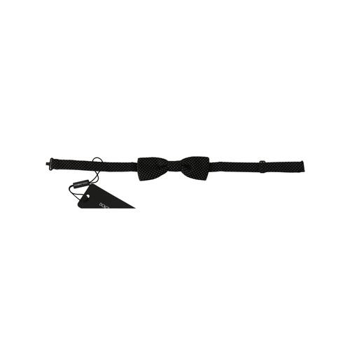 Dolce & Gabbana Silk Bow Tie One Size Men