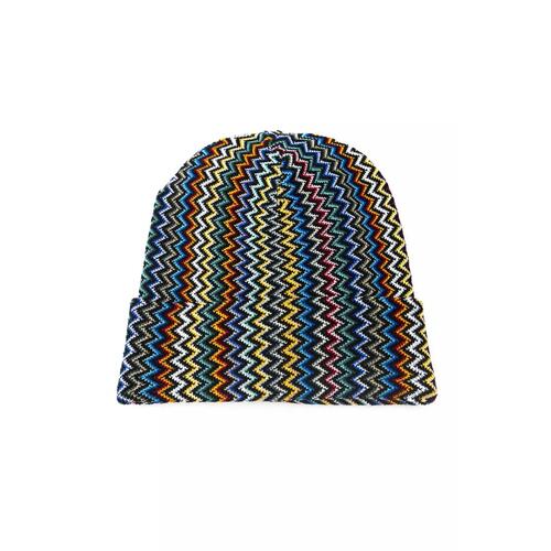 Geometric Fantasy Multicolor Hat One Size Men