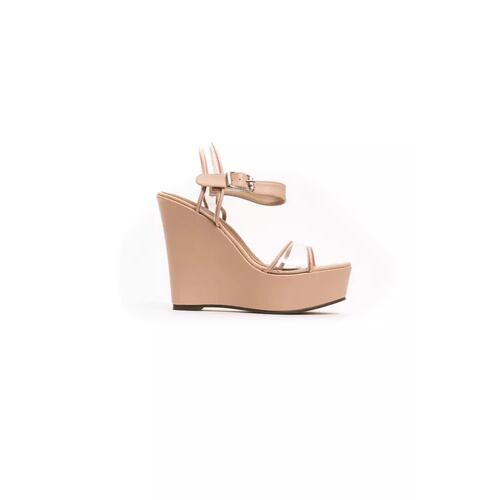 Wedge Sandal with Platform and Ankle Strap 36 EU Women