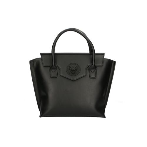 Plein Sport Logo Handbag with Magnetic Closure One Size Women