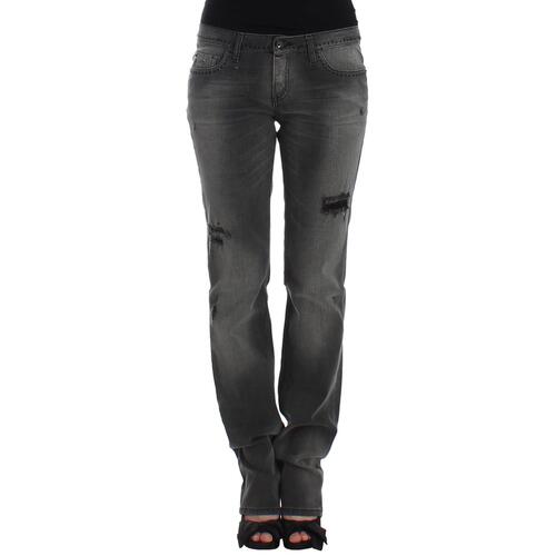 CNC Costume National Gray Straight Leg Jeans W26 US Women