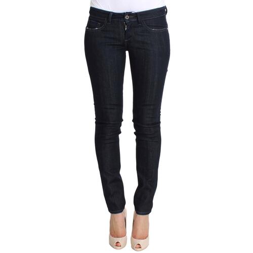 CNC Slim Fit Skinny Jeans with Logo Details W26 US Women