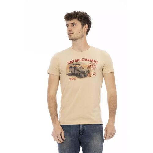 Short Sleeve T-shirt with Front Print L Men