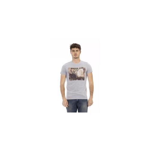 Short Sleeve T-shirt with Front Print L Men