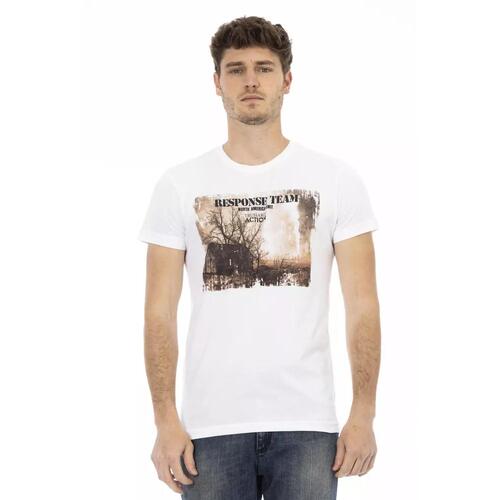 Graphic Print Short Sleeve T-Shirt L Men