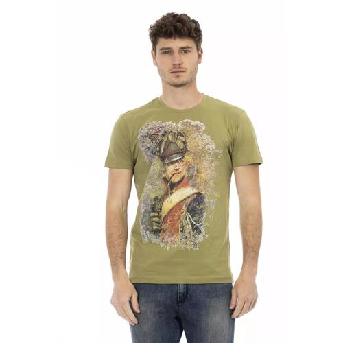 Short Sleeve T-shirt with Front Print L Men