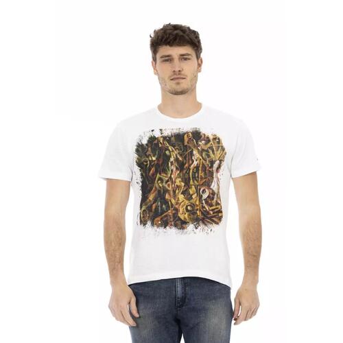 Short Sleeve T-shirt with Front Print XL Men