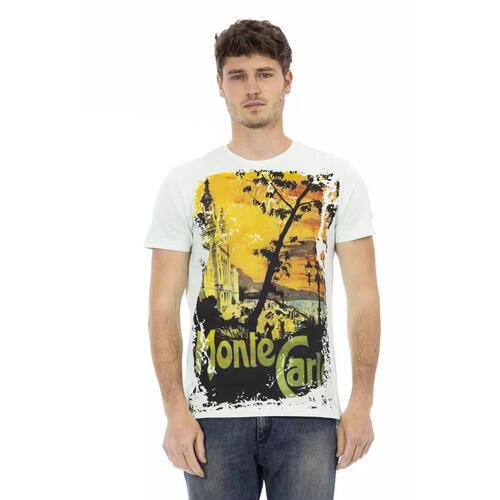 Short Sleeve T-shirt with Front Print M Men